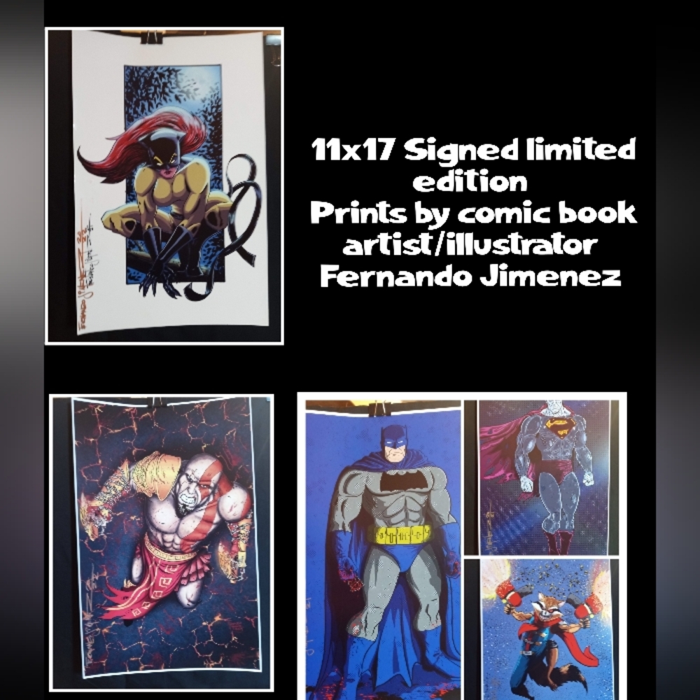 One Signed Original Limited Edition Print